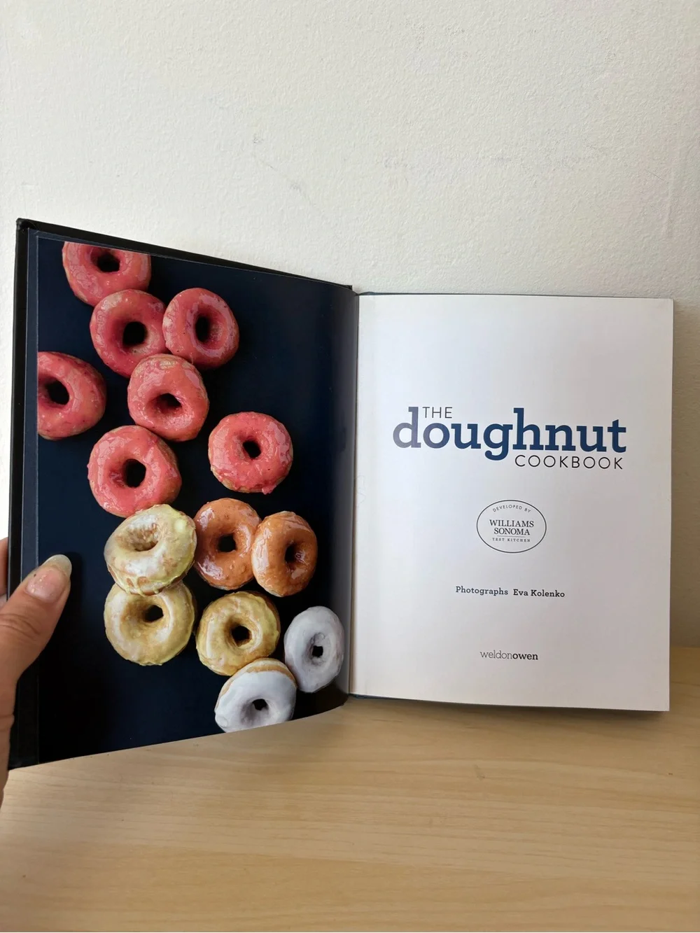 THE DOUGHNUT COOKBOOK Williams Sonoma Test Kitchen Hardcover Book Baking